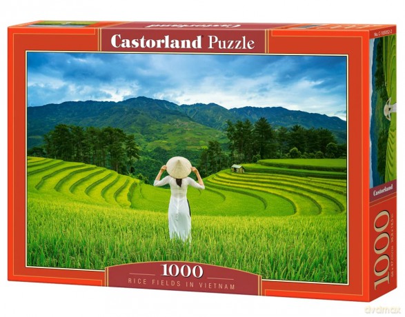 CASTORLAND 1000 el. Rice Fields in Vietnam [PUZZLE]