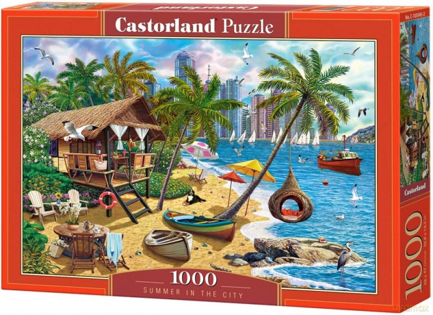 CASTORLAND 1000 el. Summer in the City [PUZZLE]