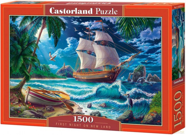 CASTORLAND 1500 el. First Night on New Land [PUZZLE]