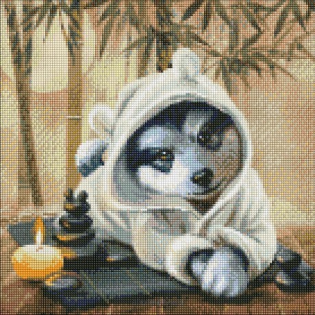 Diamentowa mozaika - Czas na relaks 40x40 cm
