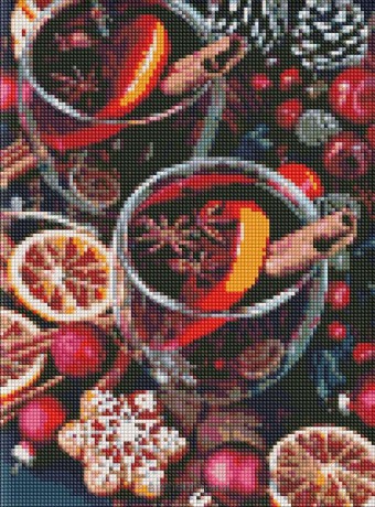Diamentowa mozaika - Pikantny aromat 30x40 cm