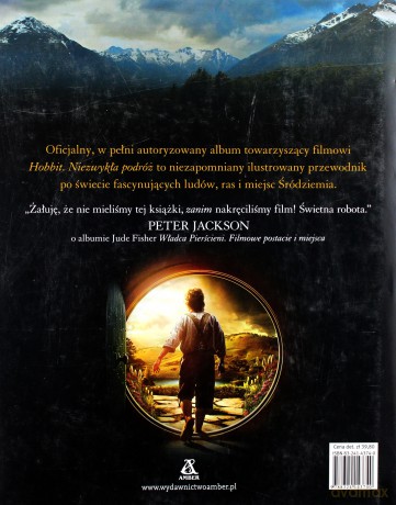 Hobbit Niezwykła Podróż Filmowe Postacie I Miejsca Tw - Jude Fisher  [KSIĄŻKA]