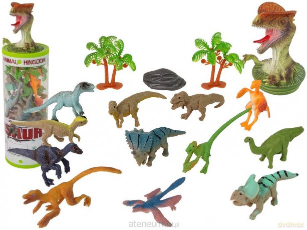 Dinozaury + akcesroria 12 szt [FIGURKA]