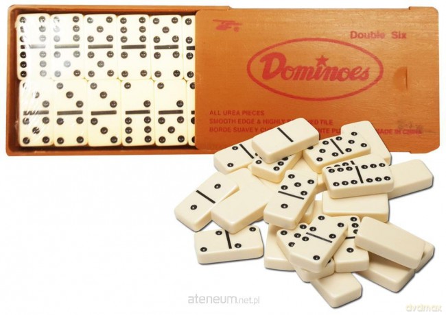 Domino kościane w plastikowym pudełeczku [GRA]