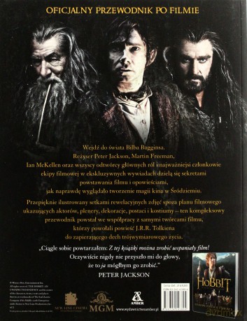 Hobbit Niezwykła Podróż Oficjalny Przewodnik Po Filmie - Brian Sibley  [KSIĄŻKA]