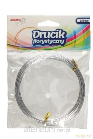 Druciki florystyczne 3mx2mm srebrne
