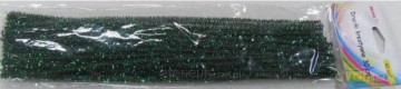 Druciki kreatywne zielone 30 cm 40 szt