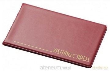 Etui na karty magnetyczne PVC bordo