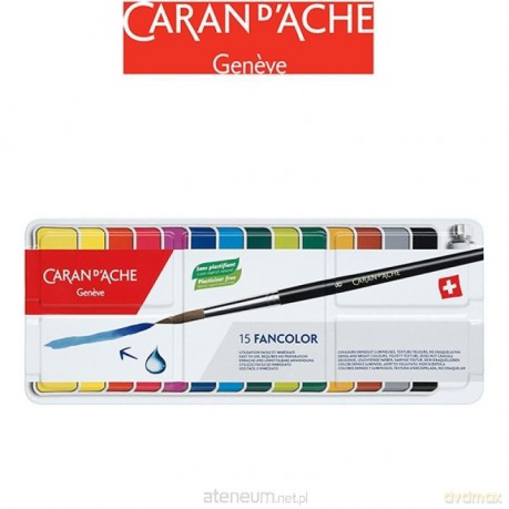 Farby Gouache Fancolor Cakes 15 szt