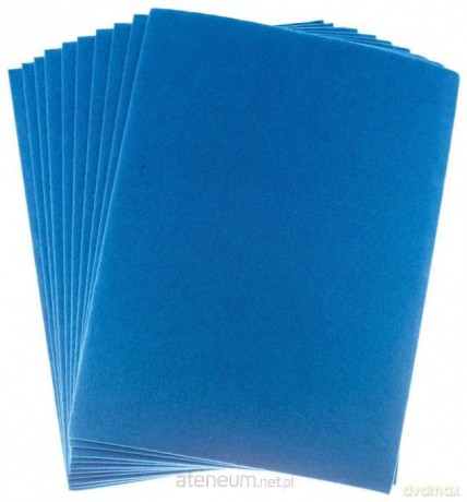 Filc A4 niebieski 2mm 10 szt