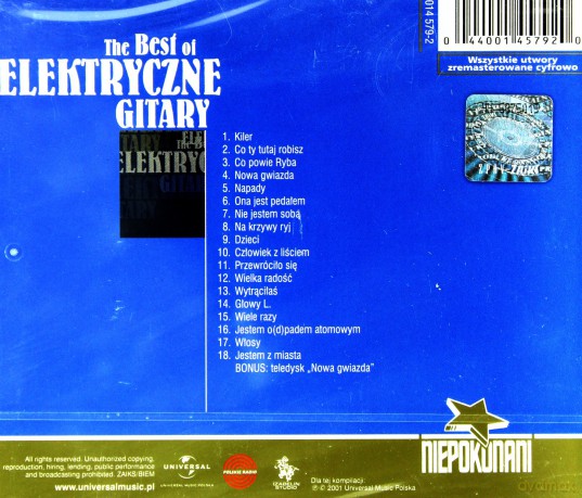 Elektryczne Gitary: The Best Of (Niepokonani) [CD]