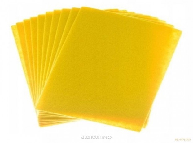 Filc A4 żółty 1mm 10 szt