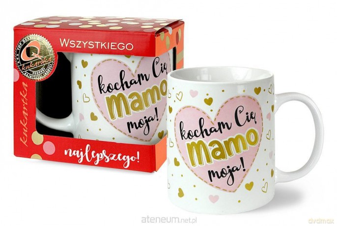 Kubek Premium Kocham Cię, mamo moja