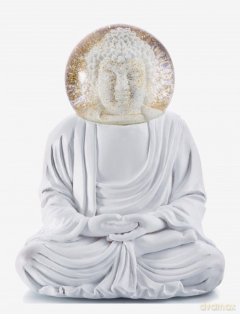 Kula śnieżna - Budda