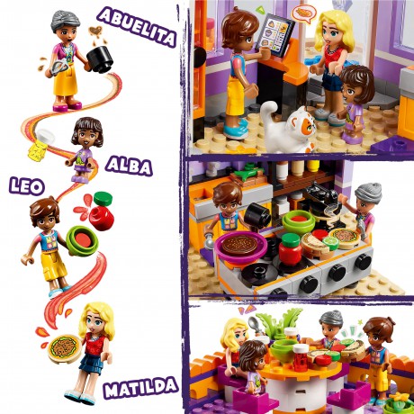 LEGO FRIENDS Jadłodajnia w Heartlake (41747) [KLOCKI]