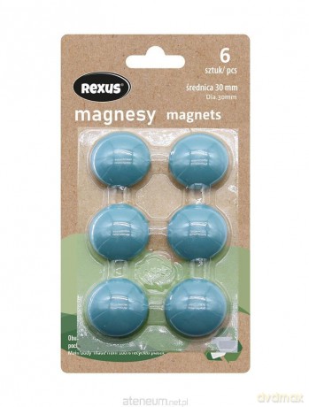 Magnesy 6 szt