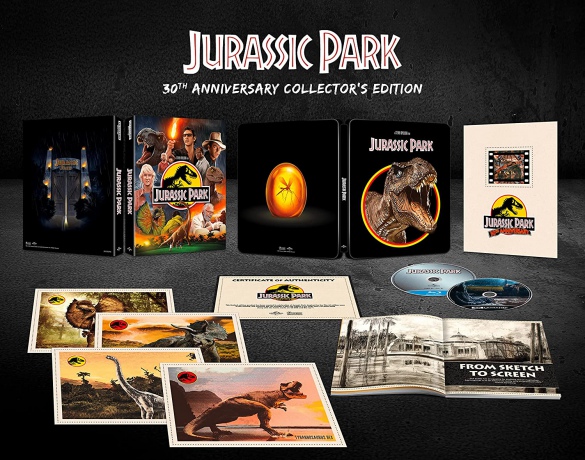 Park Jurajski 30 rocznica (steelbook) [Blu-Ray 4K]+[Blu-Ray]