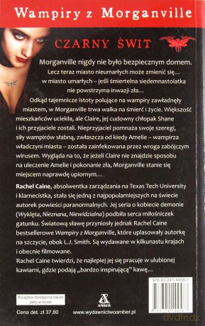 Wampiry Z Morganville Czarny Świt Księga 8 - Caine Rachel  [KSIĄŻKA]