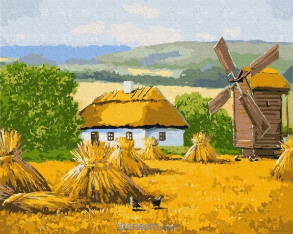 Malowanie po numerach - Lipcowy upał 40x50 cm