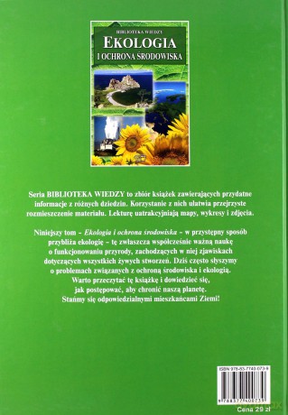Ekologia I Ochrona Środowiska Biblioteka Wiedzy Tw [KSIĄŻKA]