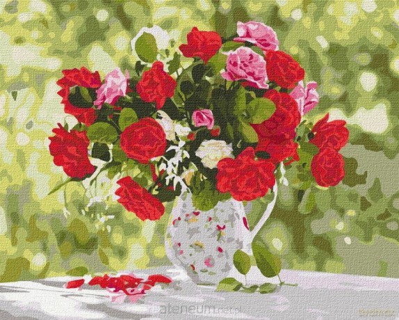 Malowanie po numerach Różnorodność kolorów 40x50 cm