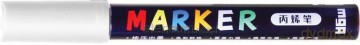 Marker akrylowy 1-2 mm biały