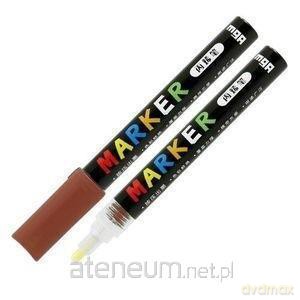 Marker akrylowy 1-2 mm brązowy czerwonawy