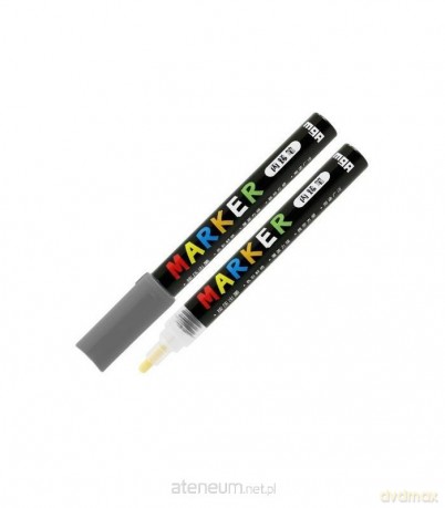 Marker akrylowy 1-2 mm ciemnoszary