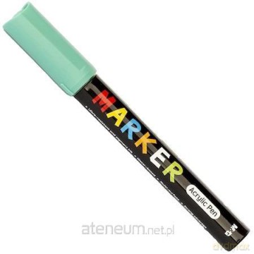 Marker akrylowy 1-2 mm zielony niebieskawy