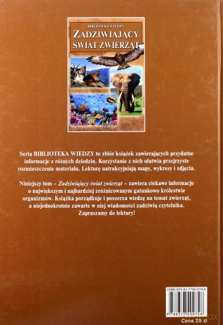 Zadziwijający Świat Zwierząt Biblioteka Wiedzy Tw [KSIĄŻKA]