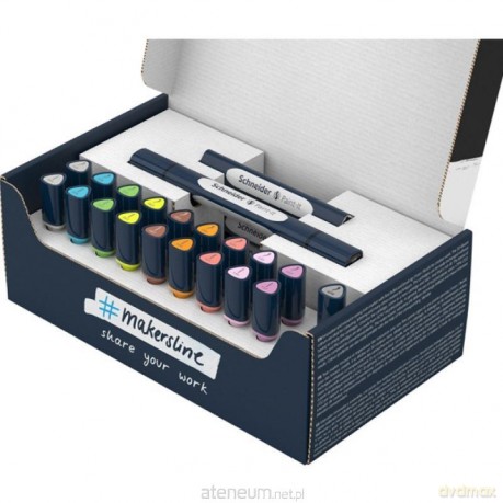 Markery podwójne Paint-It 040 Twinmarker 27 szt