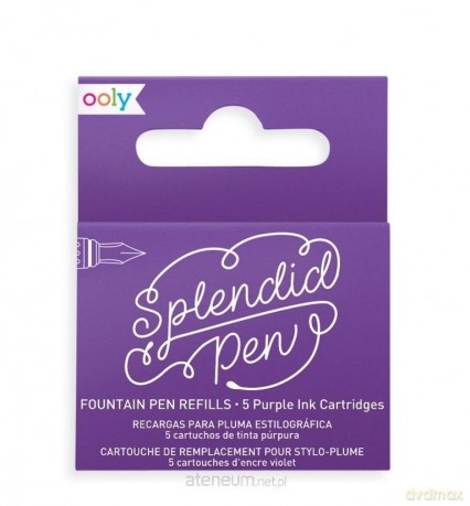 Naboje uzupełniające Splendid fioletowe 5 szt
