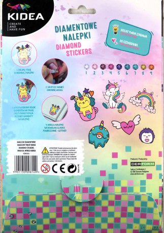 Naklejki diamentowe Magiczny Świat