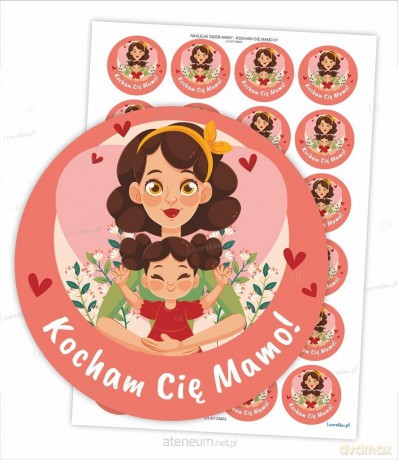 Naklejki kocham Cię mamo!
