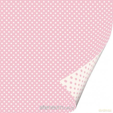 Papier do origami 15x15 cm 24K Kropki róż