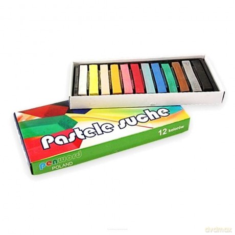 Pastele suche 12 kolorów