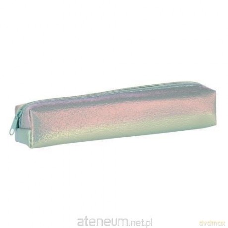 Piórnik saszetka metallic mint