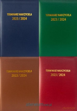 Terminarz Nauczyciela 2023/2024 A4 Tyg Divas MIX [KALENDARZ]
