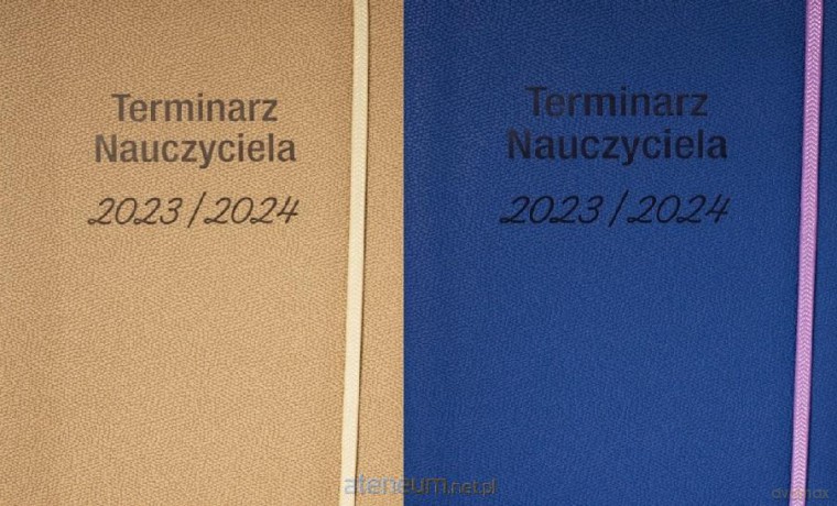 Terminarz Nauczyciela 2023/2024 B5 Tyg Waran MIX [KALENDARZ]