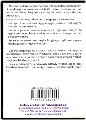 Testy predyspozycji językowych CD