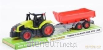 Traktor z przyczepą