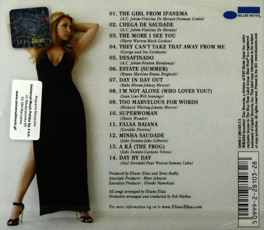 Eliane Elias: Bossa Nova Stories [CD]