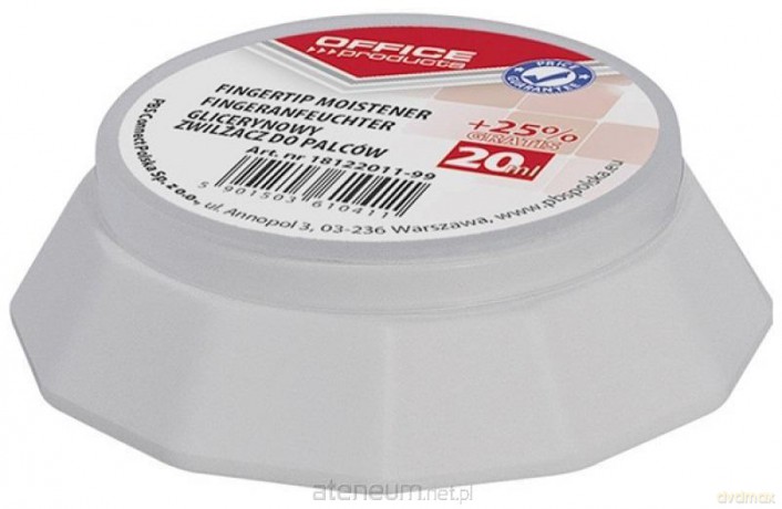 Zwilżacz glicerynowy do palców 20 ml