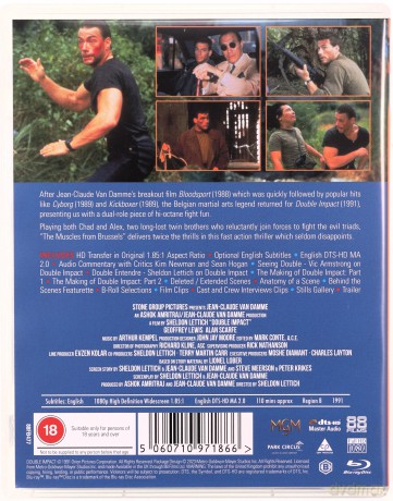 Double Impact (Podwójne uderzenie) [Blu-Ray]