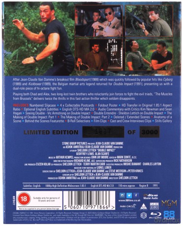 Double Impact (Podwójne uderzenie) [Blu-Ray]