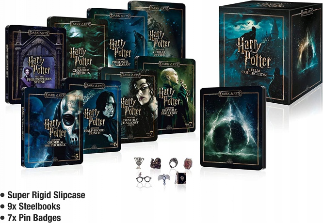 Harry Potter: Dark Arts Collection (steelbook) [8xBlu-Ray 4K]