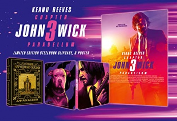 John Wick Chapter 3 - Parabellum (steelbook) [Blu-Ray 4K]+[Blu-Ray]