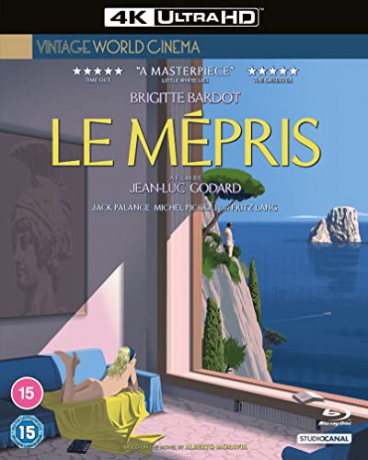 Le Mepris (Pogarda) [Blu-Ray 4K]+[Blu-Ray]