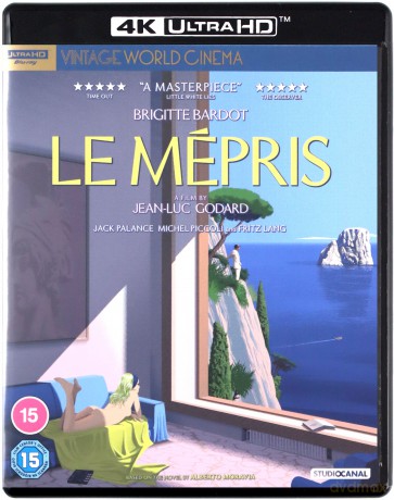 Le Mepris (Pogarda) [Blu-Ray 4K]+[Blu-Ray]