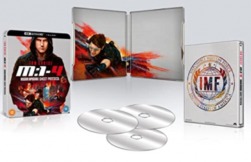 Mission Impossible 4 - Ghost Protocol (steelbook) (Mission: Impossible - Ghost Protocol) [Blu-Ray 4K]+[Blu-Ray]